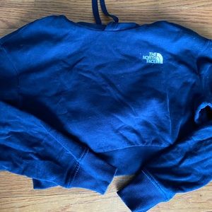 Northface crop top sweatshirt